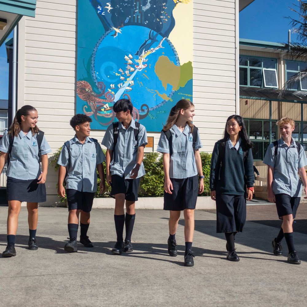 Pakūranga College students