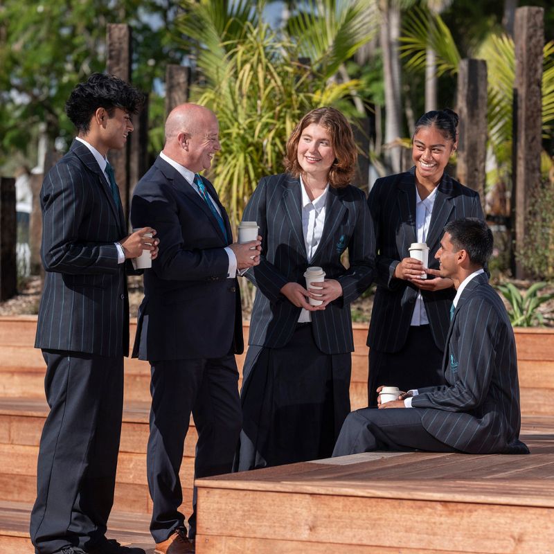 Principal and Head Students of Pakūranga College